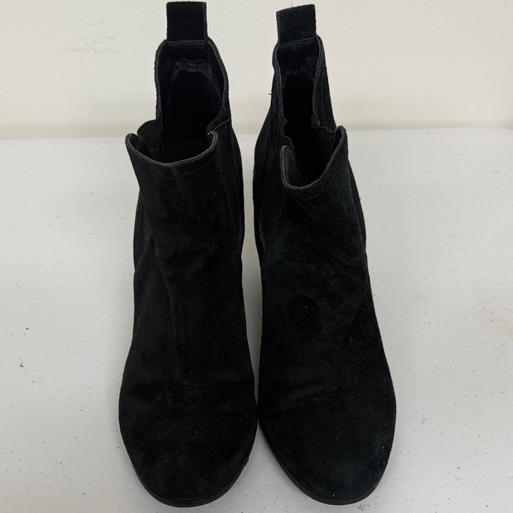 MICHAEL Michael Kors Black Suede Ankle Booties